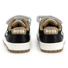 Ledersneaker mit Klettriemen BOSS 
                    JUNGE