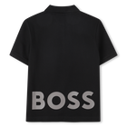 Baumwoll-Poloshirt mit Logo BOSS 
                    JUNGE