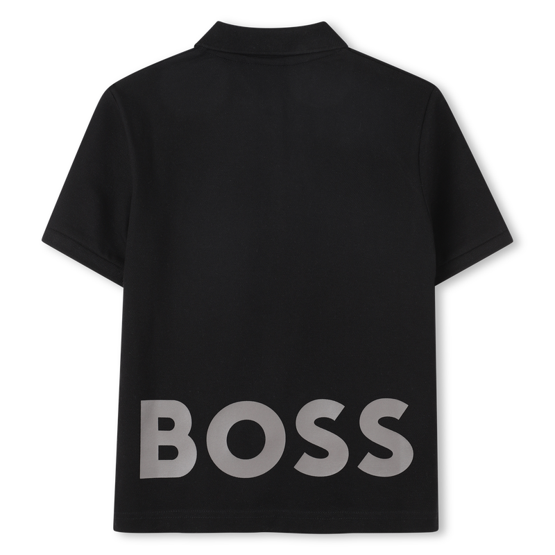 Baumwoll-Poloshirt mit Logo BOSS 
                        JUNGE
