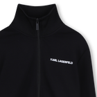 Kapuzenpullover mit reissverschluss KARL LAGERFELD KIDS 
                    JUNGE
