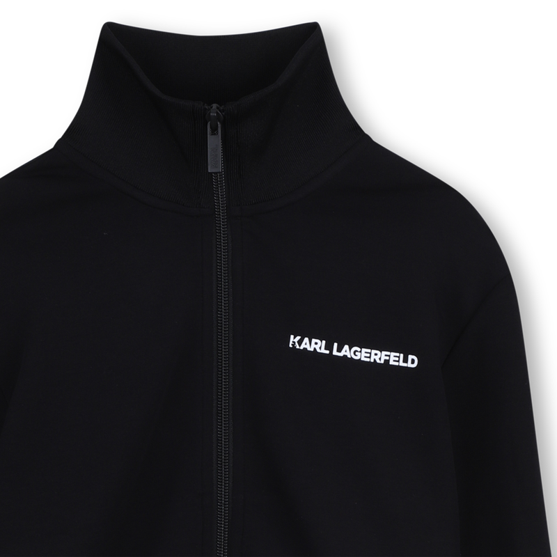 KAPUZENPULLOVER MIT REISSVERSCHLUSS KARL LAGERFELD KIDS 
                        JUNGE
