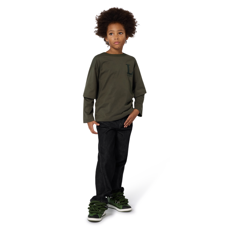 Sneakers mit Schn&uuml;rung LANVIN 
                        JUNGE