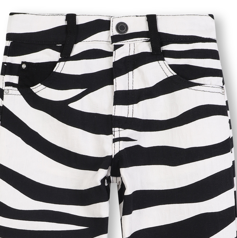 Hose aus Twill MARC JACOBS 
                        MÄDCHEN