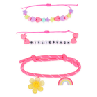 Set mit 3 ausgefallenen perlenarmb&auml;ndern BILLIEBLUSH 
                    M&Auml;DCHEN