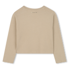 Lang&auml;rmeliges T-Shirt aus Jersey MICHAEL KORS 
                    M&Auml;DCHEN