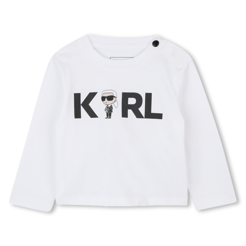Set aus Sweatshirt, Hose und T-Shirt KARL LAGERFELD KIDS 
                        JUNGE
