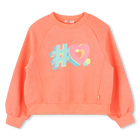 Gef&auml;rbtes Molton-Sweatshirt BILLIEBLUSH 
                    M&Auml;DCHEN