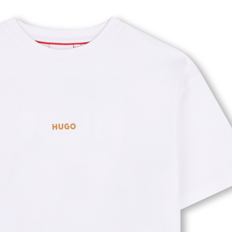T-Shirt mit kurzen &Auml;rmeln HUGO 
                        JUNGE