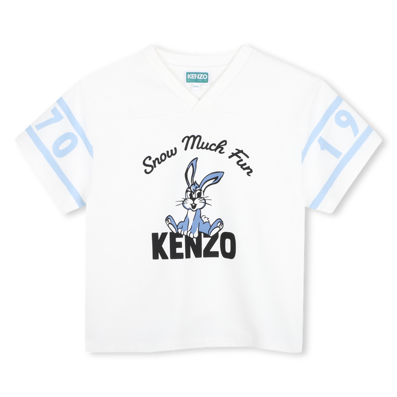 T-Shirt mit kurzen &Auml;rmeln KENZO KIDS 
                        JUNGE