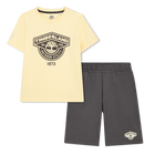 Set aus t-shirt und bermudashorts TIMBERLAND 
                    JUNGE