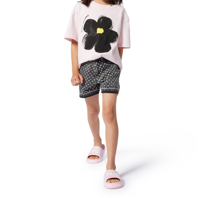 Kurzarm-T-Shirt aus Baumwolle MARC JACOBS M&Auml;DCHEN