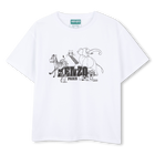 Kurz&auml;rmeliges T-Shirt aus Baumwolle KENZO KIDS 
                    JUNGE
