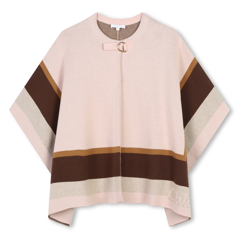 Cape mit mehrfarbigen Streifen CHLOE 
                        M&Auml;DCHEN