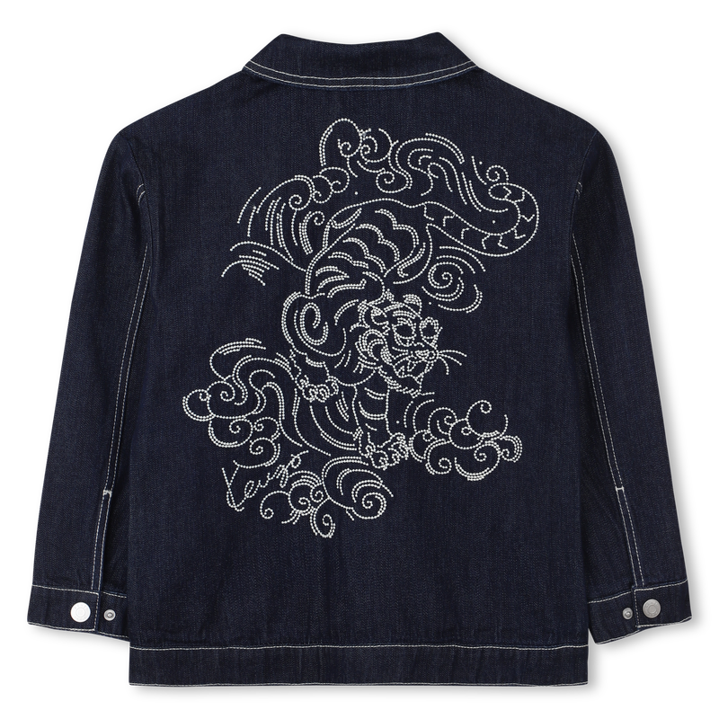 Jacke mit Druckknopfverschluss KENZO KIDS 
                        JUNGE