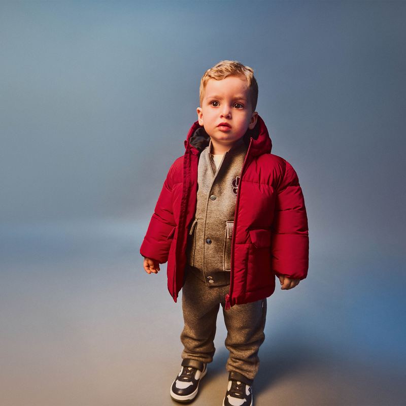 Sneaker mit elastischen Schn&uuml;rsenkeln BOSS 
                        JUNGE