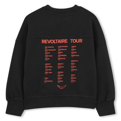 SWEATSHIRT MIT RUNDHALSAUSSCHNITT ZADIG & VOLTAIRE M&Auml;DCHEN