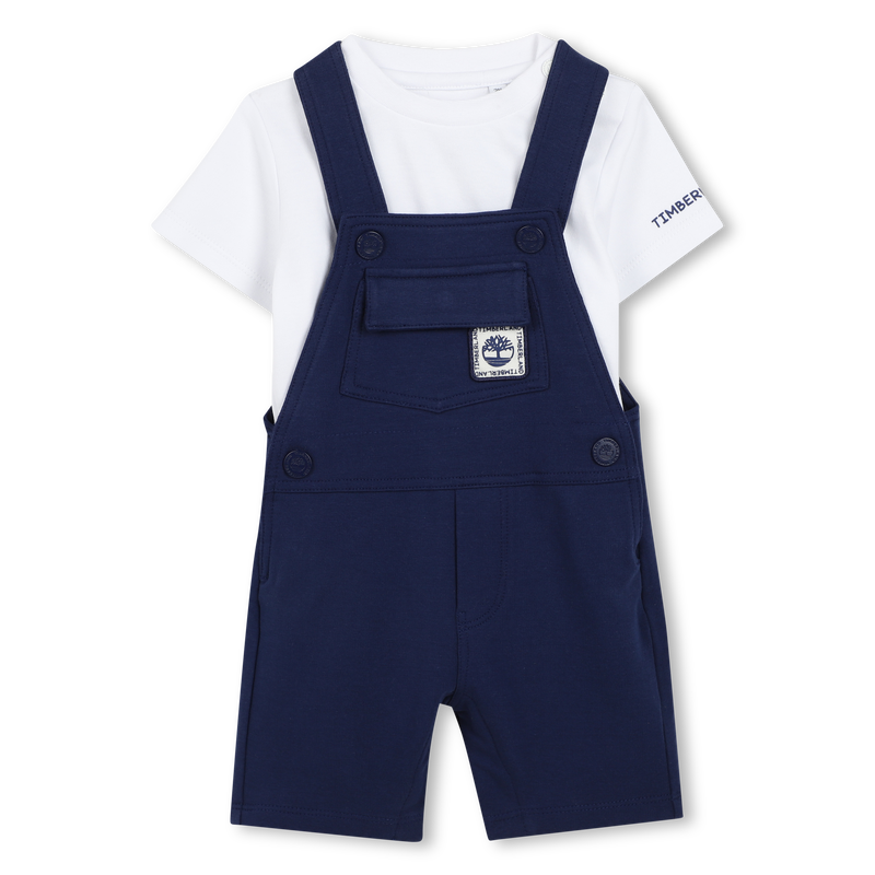 Set aus T-Shirt und Latzhose TIMBERLAND 
                        JUNGE