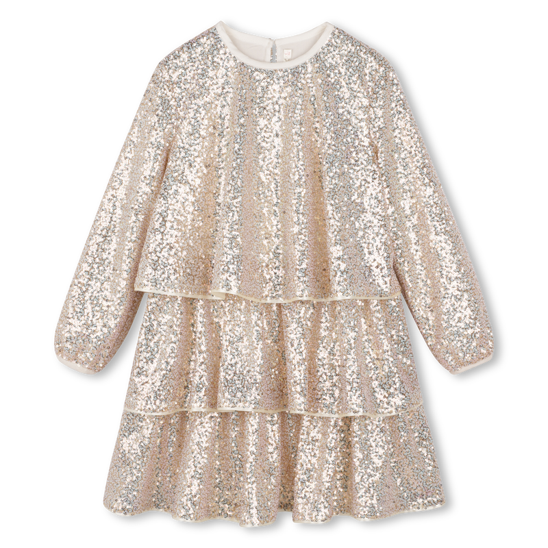 Volantkleid mit Pailletten BILLIEBLUSH 
                        M&Auml;DCHEN