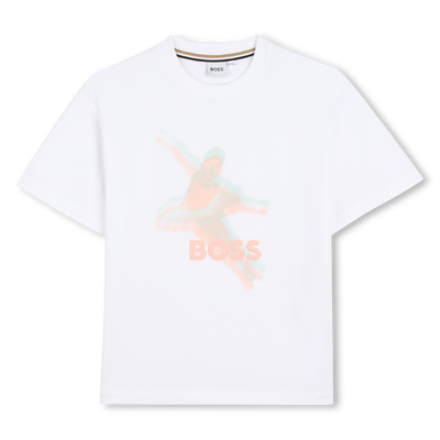 KURZÄRMELIGES T-SHIRT BOSS MÄDCHEN