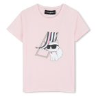 Kurz&auml;rmeliges t-shirt KARL LAGERFELD KIDS 
                    M&Auml;DCHEN