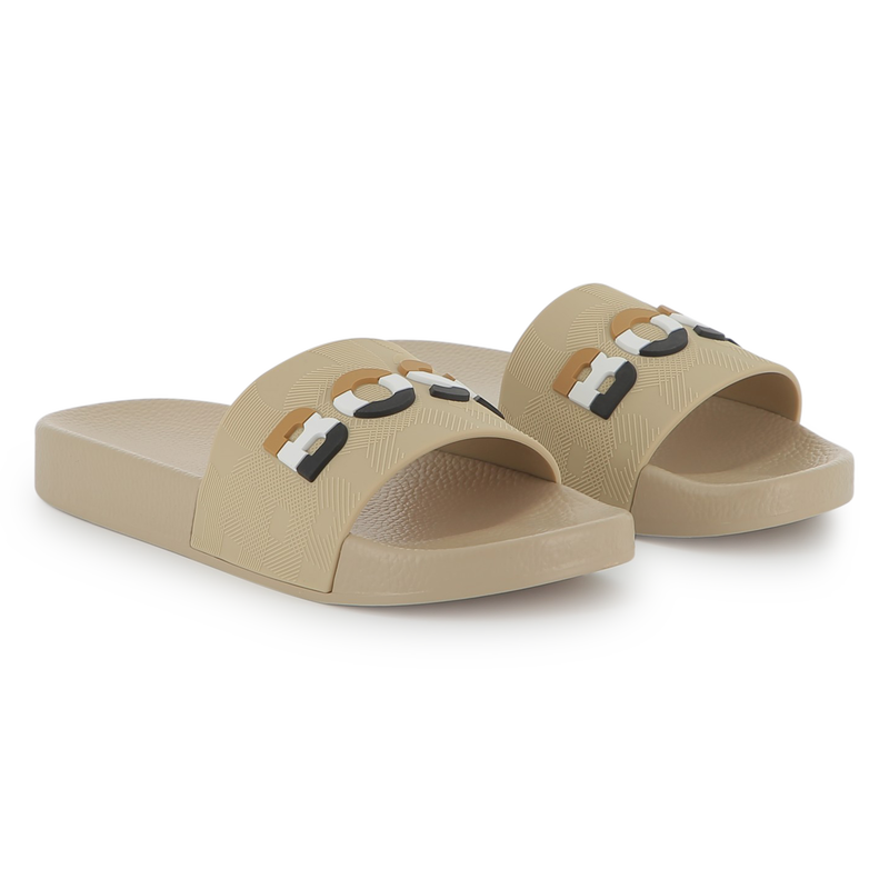 Pantoletten mit breitem Riemen BOSS 
                        JUNGE