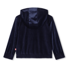 Samtige Sweatjacke mit Kapuze BILLIEBLUSH 
                    M&Auml;DCHEN