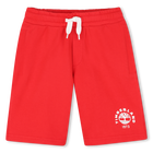 Jogging-bermudashorts, ROT, hi-res