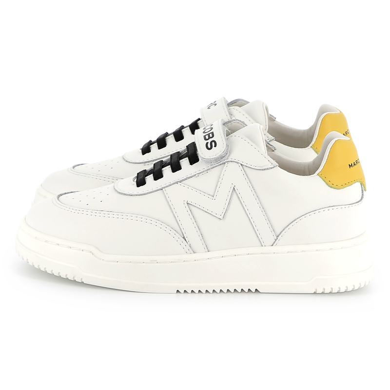 Leder-Sneaker mit Klett MARC JACOBS 
                        JUNGE