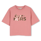 T-Shirt mit kurzen &Auml;rmeln MICHAEL KORS 
                    M&Auml;DCHEN