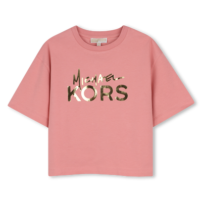 T-Shirt mit kurzen &Auml;rmeln MICHAEL KORS M&Auml;DCHEN