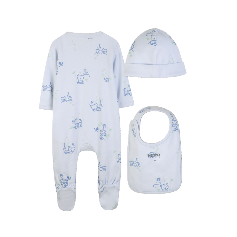 PAJAMA, HUT UND L&Auml;TZCHEN SET KENZO KIDS 
                        JUNGE