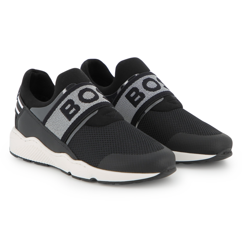 SNEAKERS AUS RINDSLEDER BOSS 
                        JUNGE