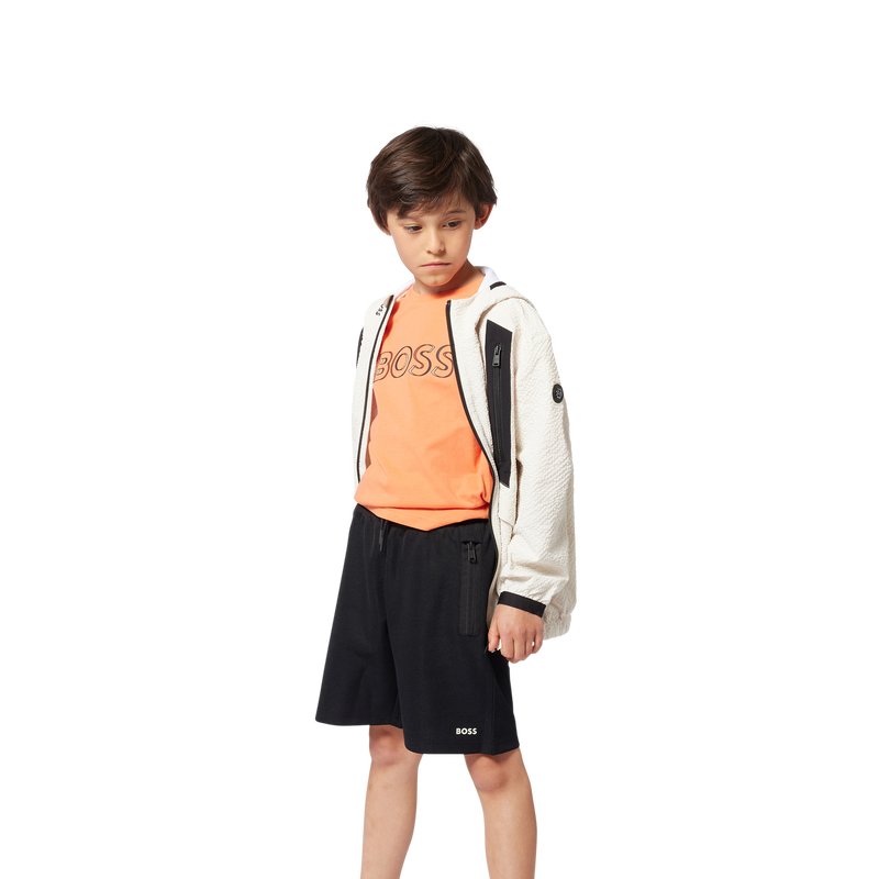 Windjacke mit Kapuze BOSS 
                        JUNGE