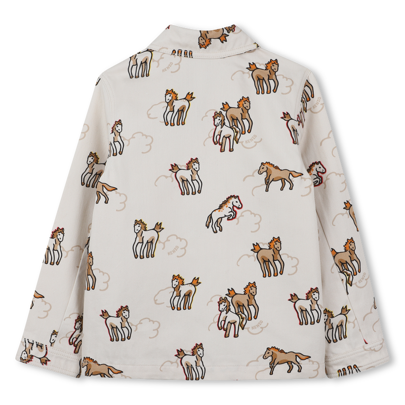 GERADE GESCHNITTENE JACKE KENZO KIDS 
                        UNISEX