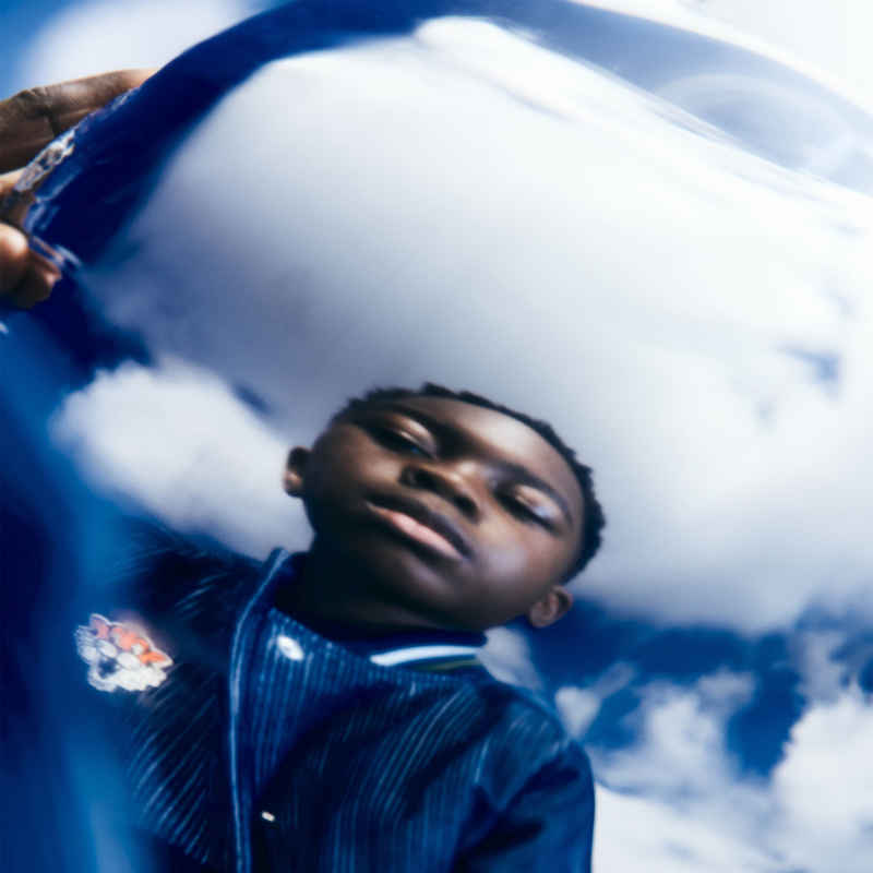 Jacke aus Samt KENZO KIDS 
                        JUNGE