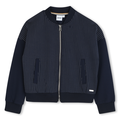 Sweatjacke mit Taschen BOSS M&Auml;DCHEN