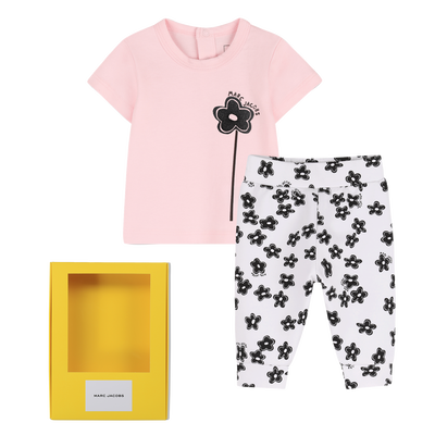 SET AUS T-SHIRT UND LEGGINGS MARC JACOBS UNISEX