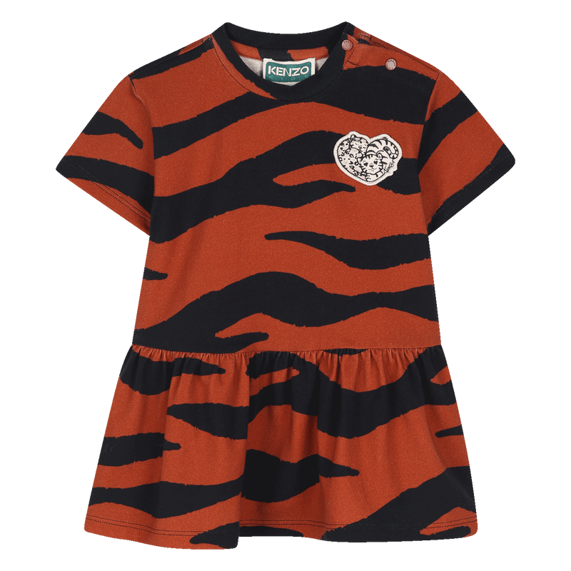 Kurzarmkleid KENZO KIDS 
                        M&Auml;DCHEN