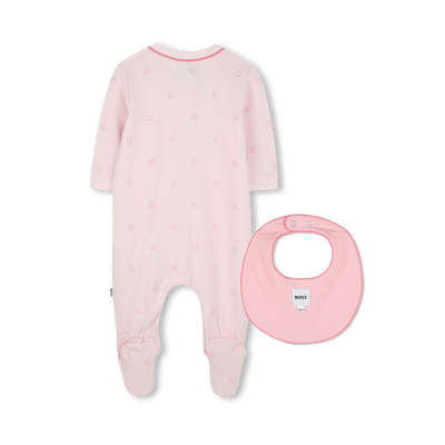 Set mit Pyjama und L&auml;tzchen BOSS M&Auml;DCHEN
