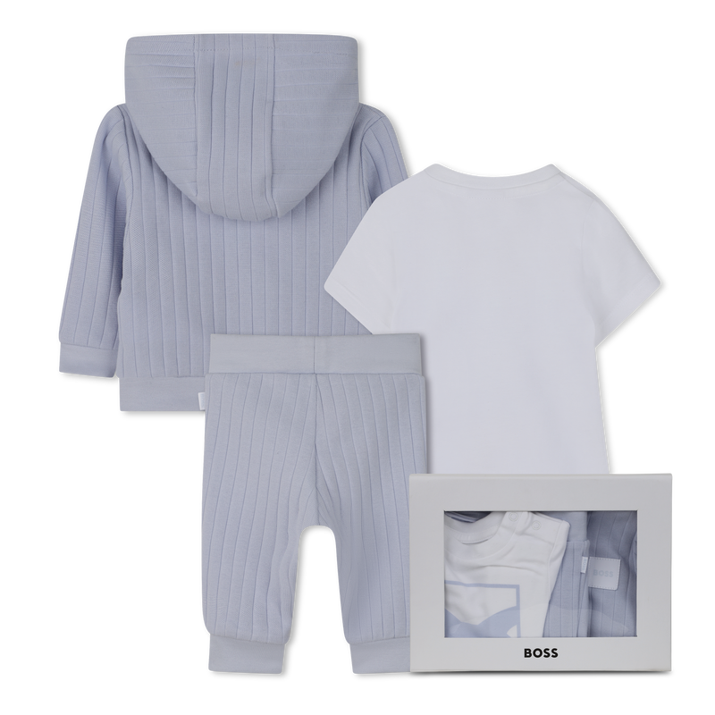Strickjacke + hose + t-shirt-set BOSS 
                        JUNGE