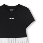 Festkleid aus Materialmix DKNY 
                    M&Auml;DCHEN