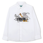 Lang&auml;rmeliges Hemd KENZO KIDS 
                    JUNGE