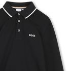 Langarm-Polo BOSS 
                    JUNGE