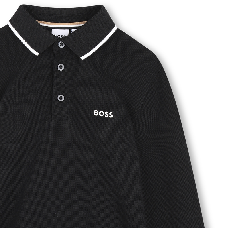 Langarm-Polo BOSS 
                        JUNGE