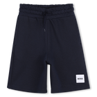 Jogging-bermudashorts, MARINE, hi-res