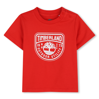 KURZ&Auml;RMELIGES T-SHIRT TIMBERLAND JUNGE