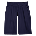 Einfarbige Baumwoll-Bermudas KENZO KIDS 
                    JUNGE