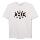 KURZARM T-SHIRT, WEISS, hi-res
