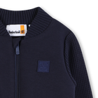 Cardigan mit Rei&szlig;verschluss und kontrastierenden &Auml; TIMBERLAND 
                    JUNGE