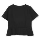 Kurz&auml;rmliges Baumwoll-T-Shirt MICHAEL KORS 
                    M&Auml;DCHEN